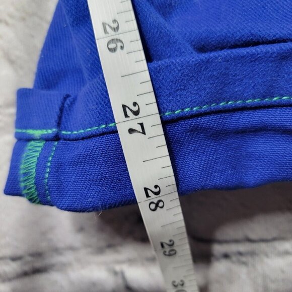 Cross Colours Classic Brushed Twill Overalls Cobalt Blue NWT Size XS - Picture 13 of 14